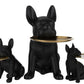 Plateau Hond Poly Zwart/Goud