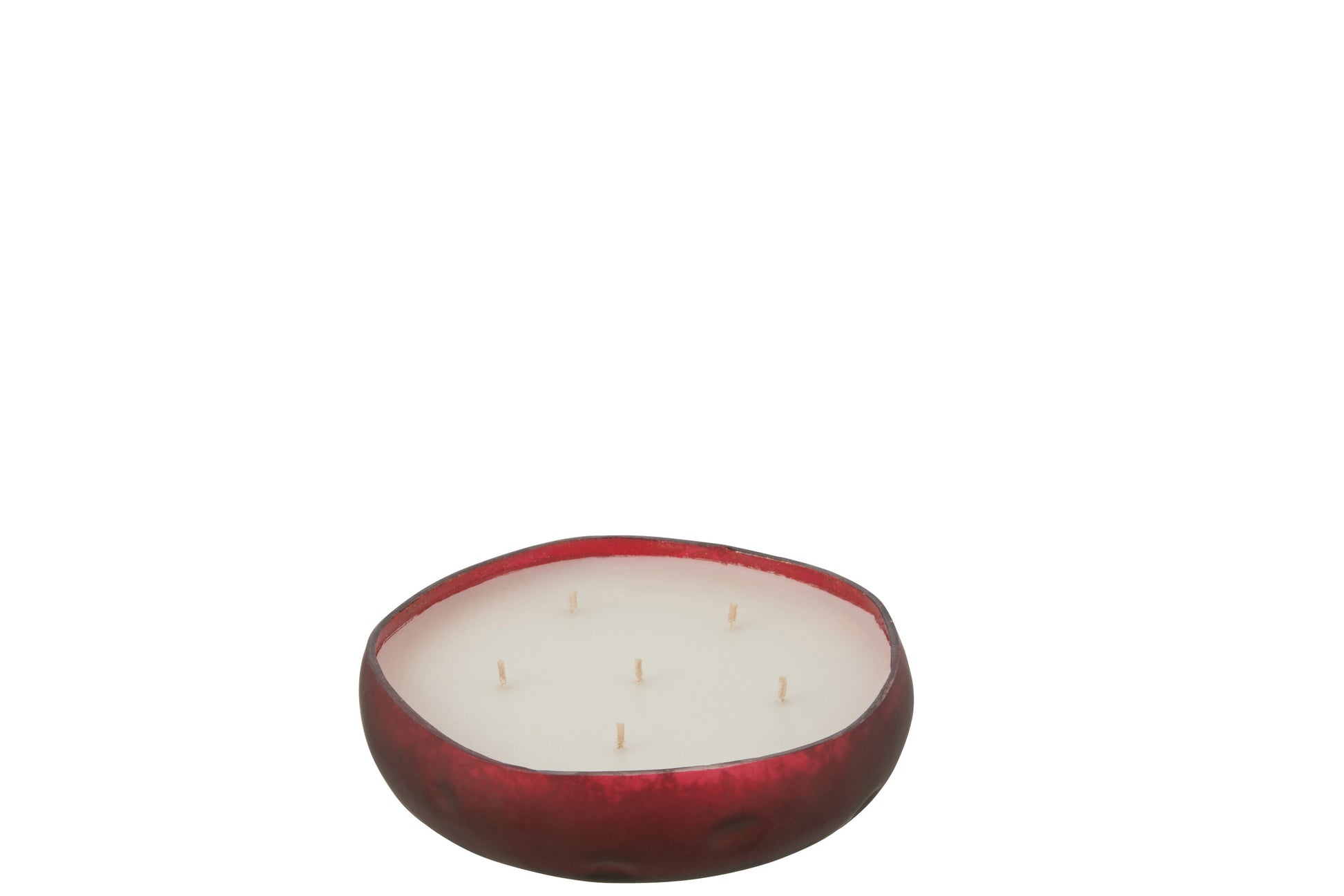 Geurkaars Livia Glas Rood Medium