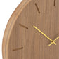 Clock Round MDF Natural 