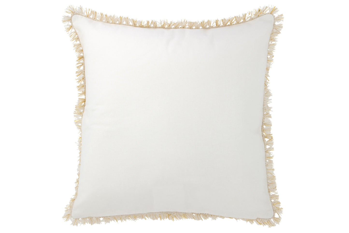 Cushion Amour Textile White/Gold 