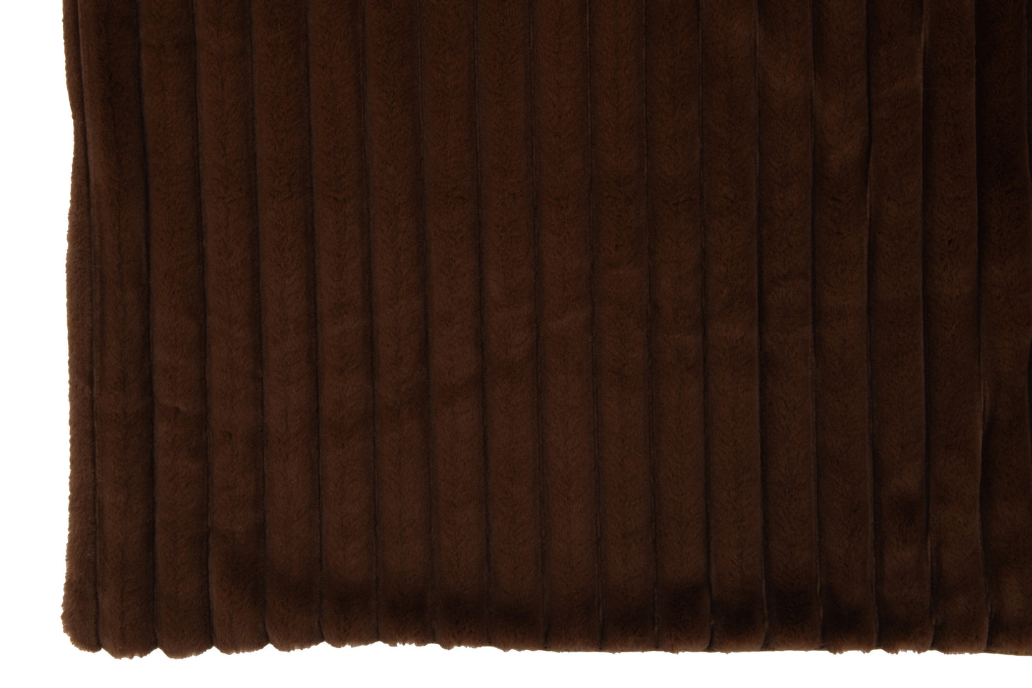 Plaid Corduroy Polyester Chocolade