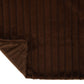 Plaid Corduroy Polyester Chocolade