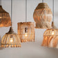 DeAbacaBirdCageHanglamp mix met andere soorten lampen