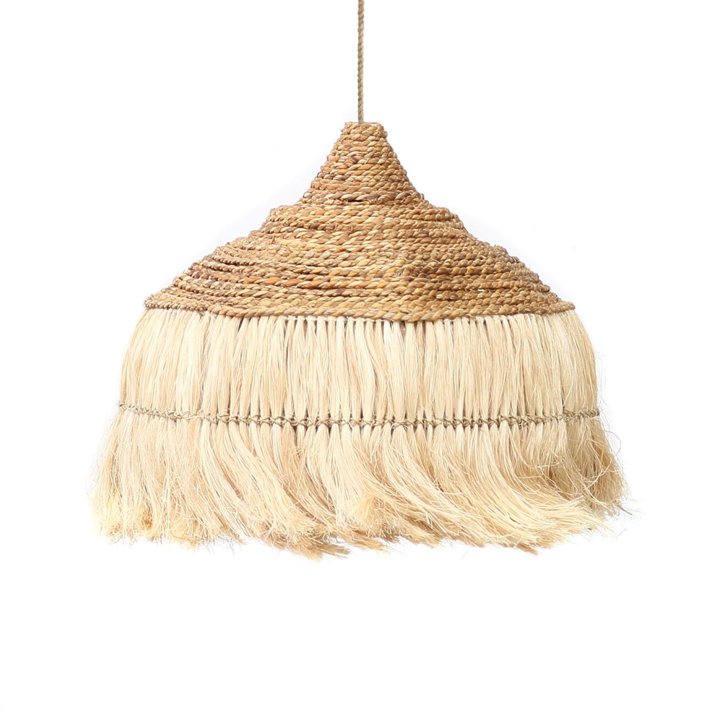 De Abaca Hoola Hanglamp - Naturel - L