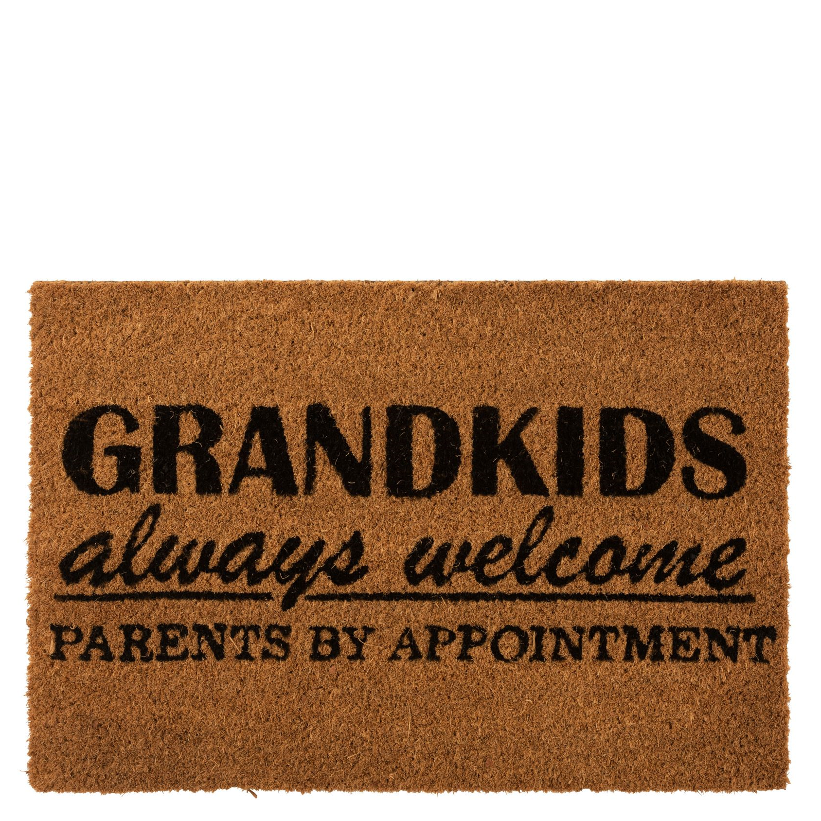 Deurmat Uit Kokos Met Grandkids Always Welcome