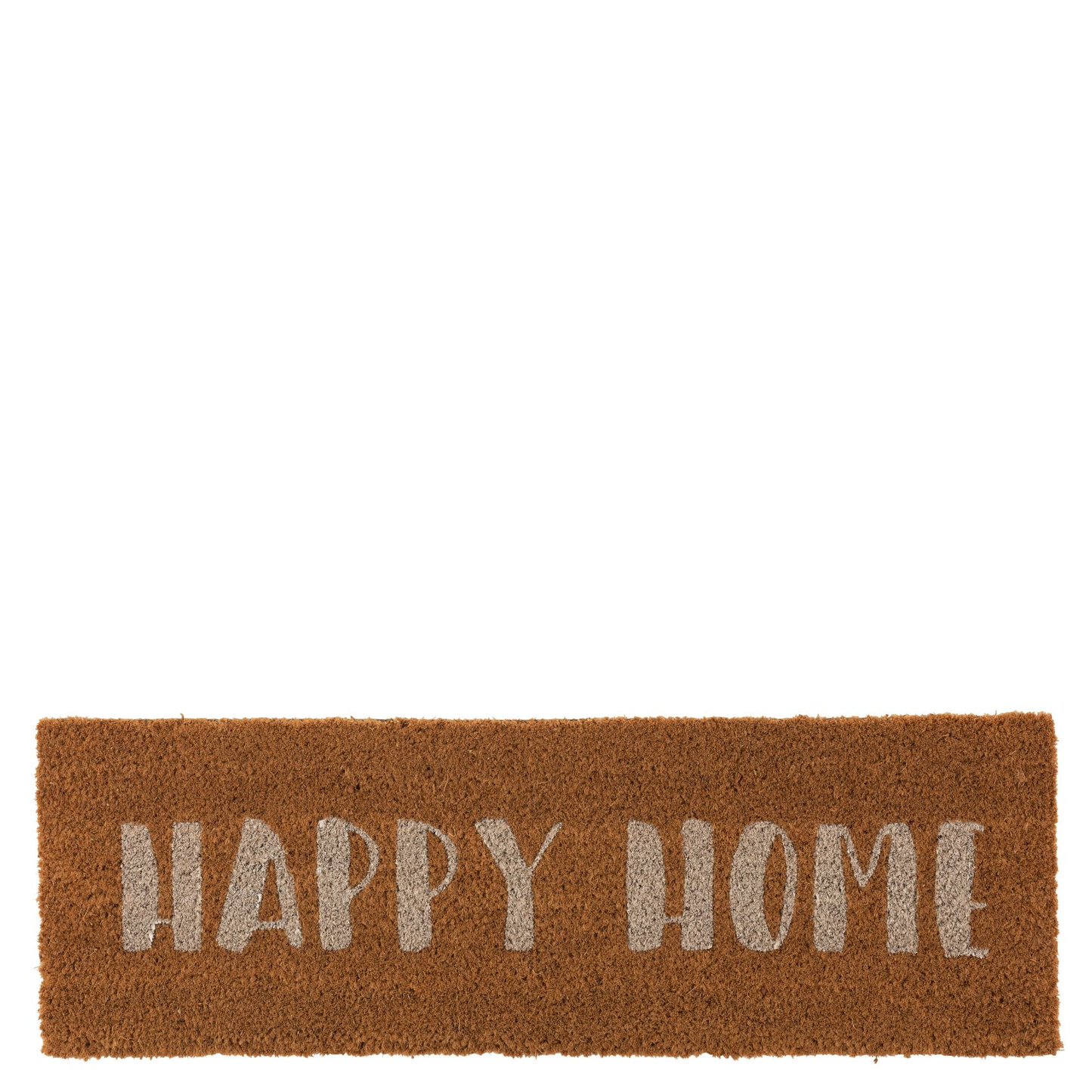 Deurmat Happy Home Kokos Naturel/Wit