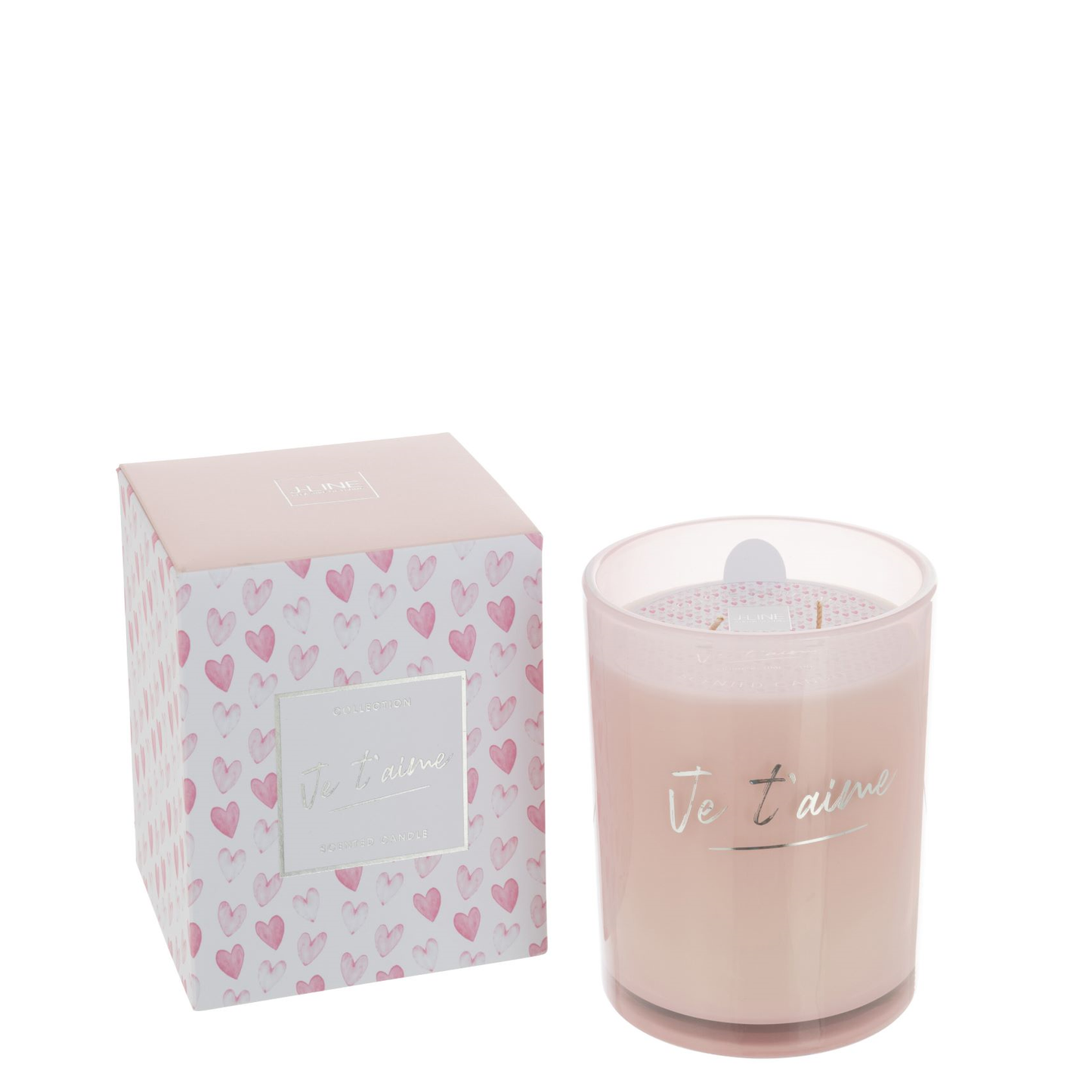 Scented Candle Je T'aime Pink Large-70u 