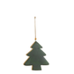 Hangers Hart/Kerstboom Uit Hout Assortiment (4 stuks)