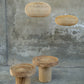 The Wholly Hanglamp - Natural set van drie formaten