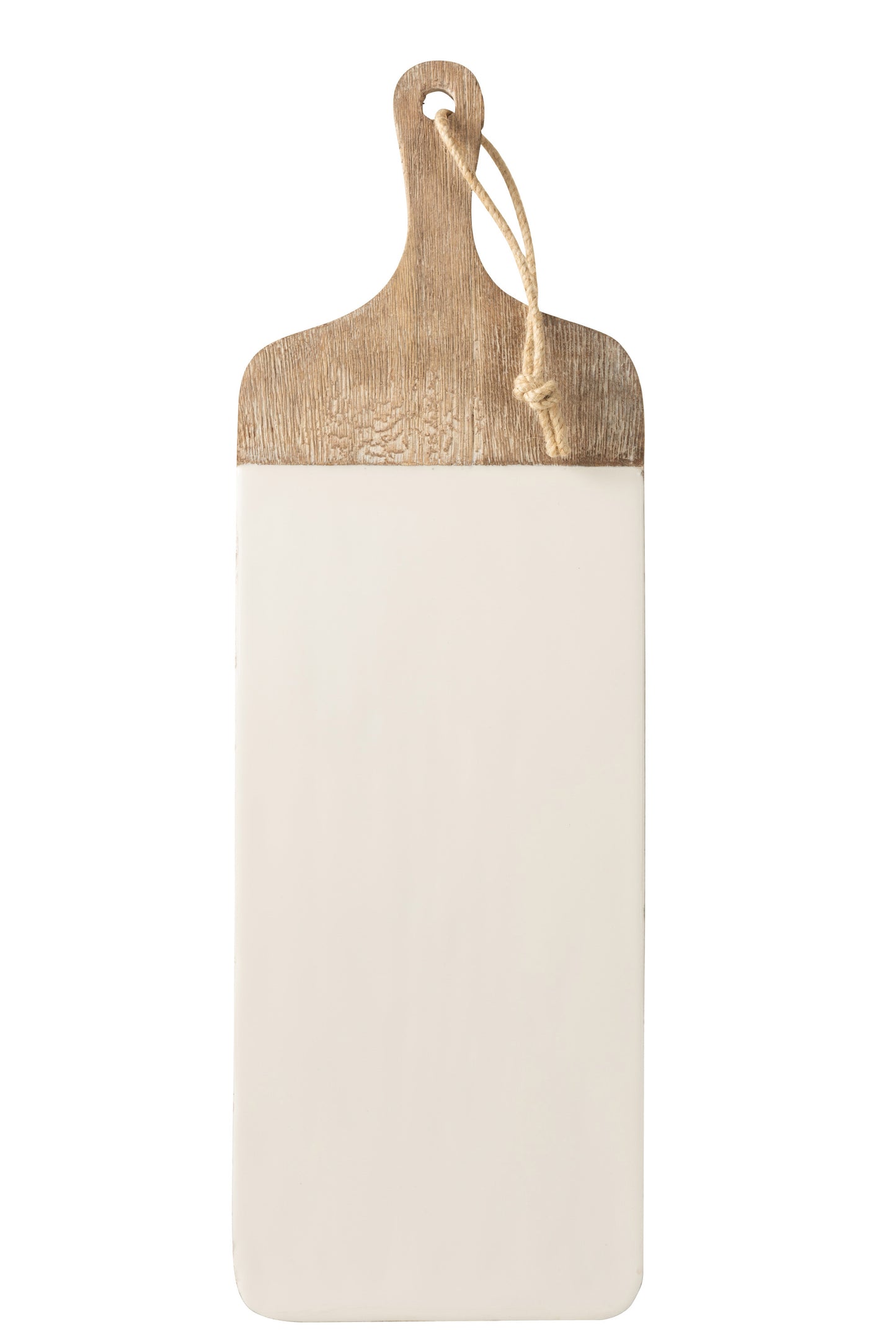 Plank Rechthoek Mango Hout Whitewash