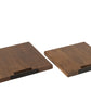 Chopping Board Square Mango Wood Brown Large 