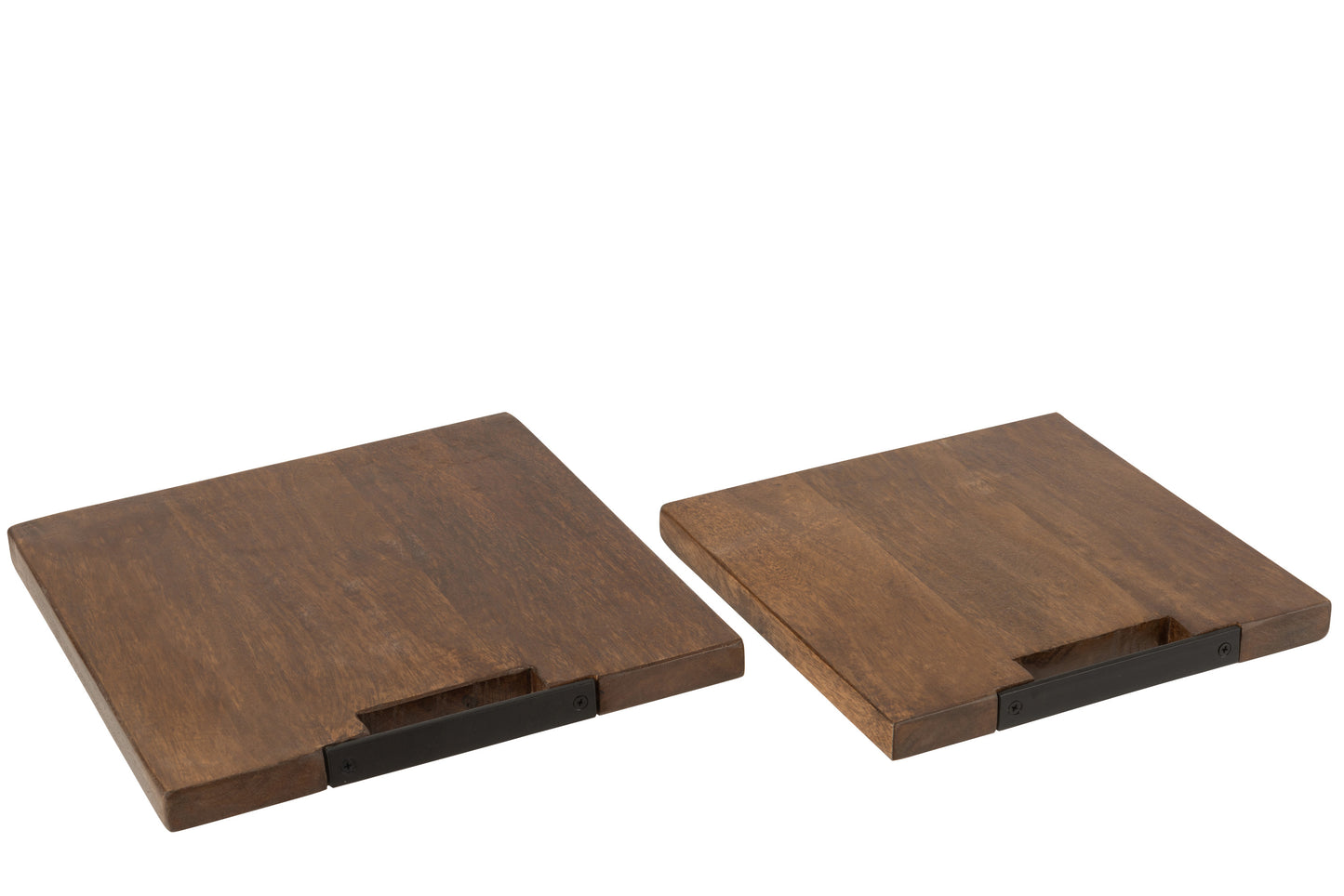 Chopping Board Square Mango Wood Brown Large 