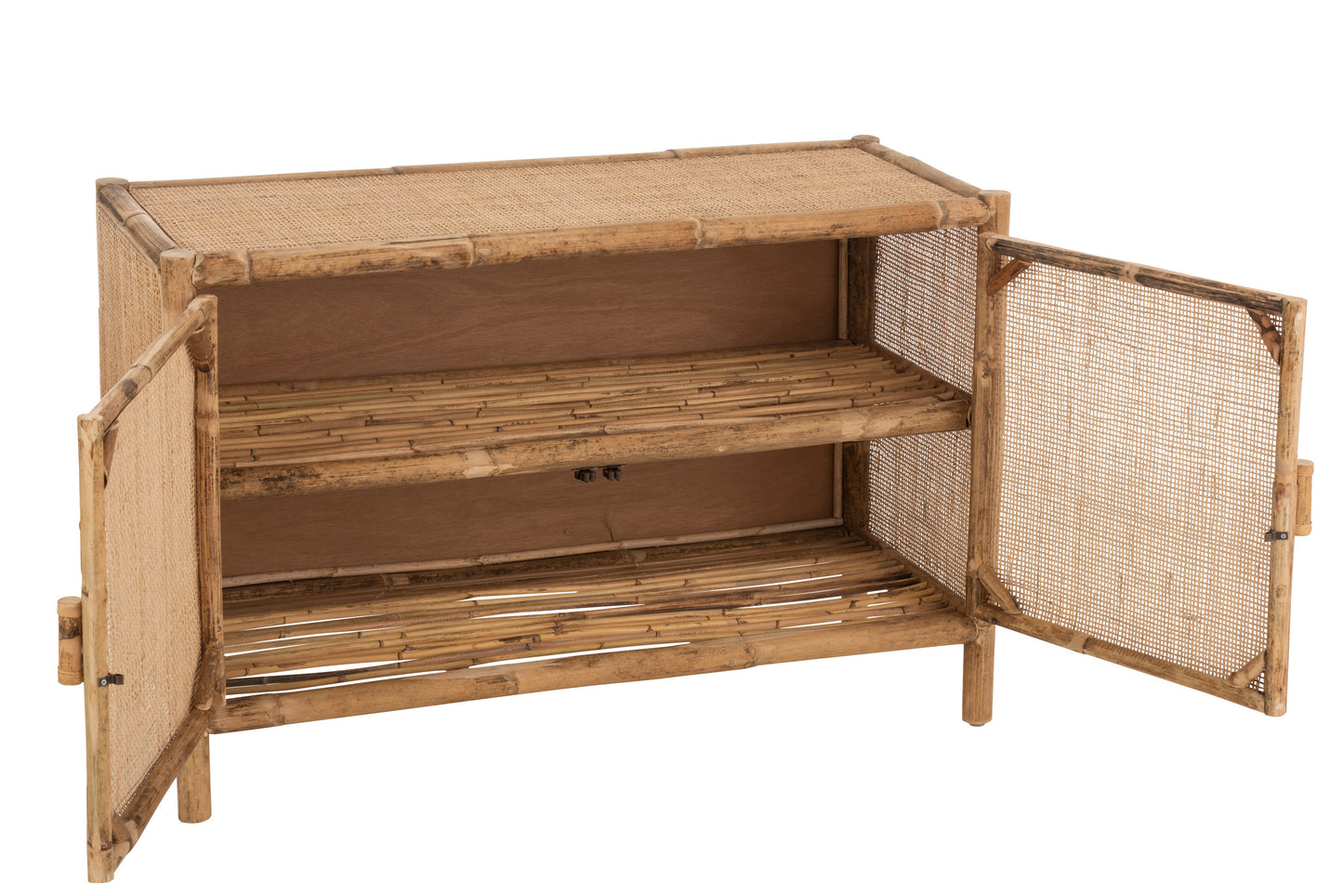 Cupboard Ozara 2 door Rattan Natural 