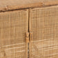 Cupboard Ozara 2 door Rattan Natural 