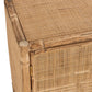 Cupboard Ozara 2 door Rattan Natural 