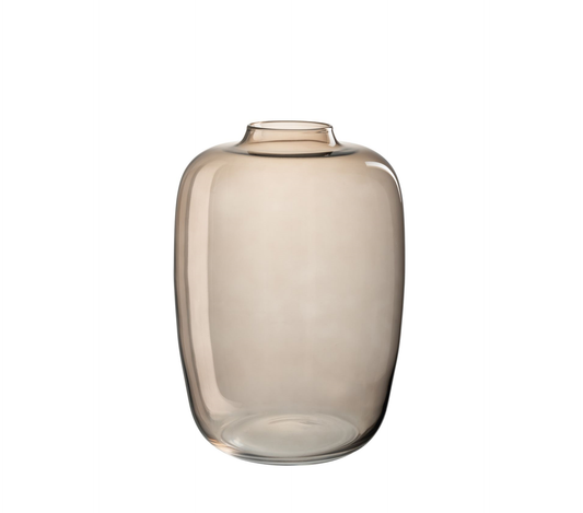 Vase Cleo Verre Ambre Small 