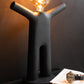 Lampe P'tit Maurice Poly Noir 