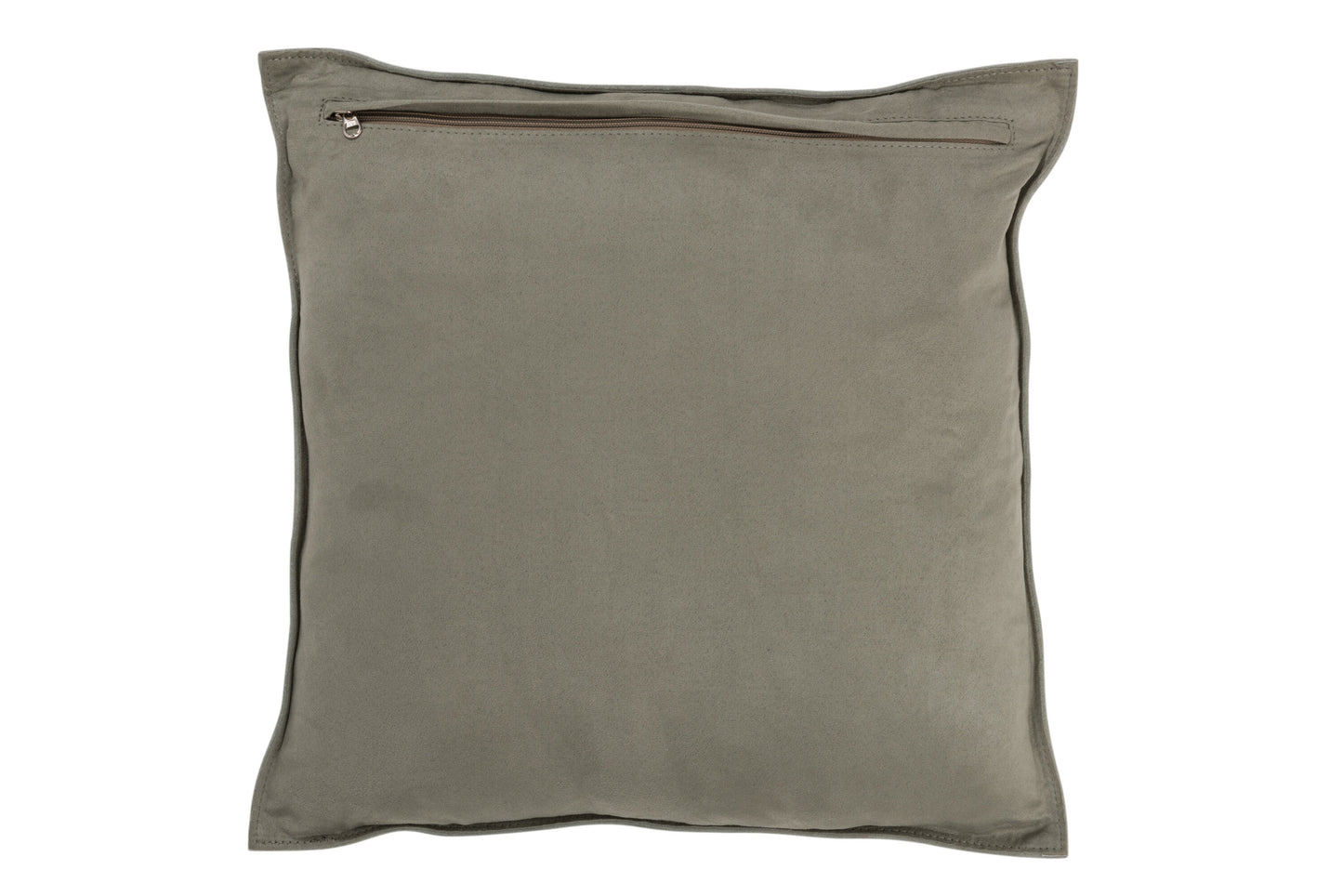 Cushion Square Small Leather Green 