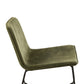 Lounge Chair Isabel Metal/Textile Green 