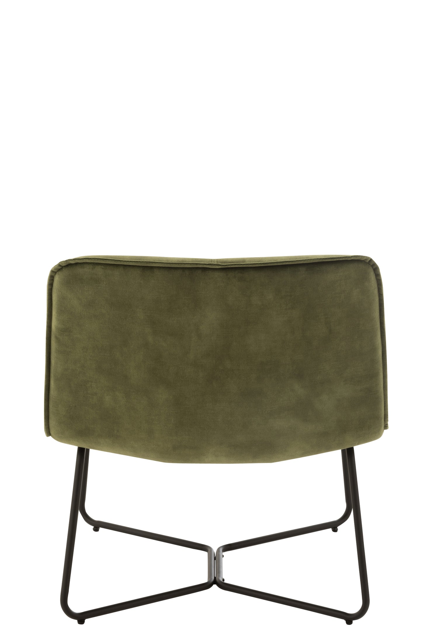 Lounge Chair Isabel Metal/Textile Green 