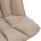 Stoel Relax Kussen Op Frame Textiel/Metaal Beige