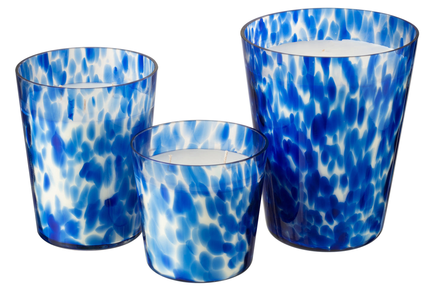 Scented candle Noa Blue Large-95u 