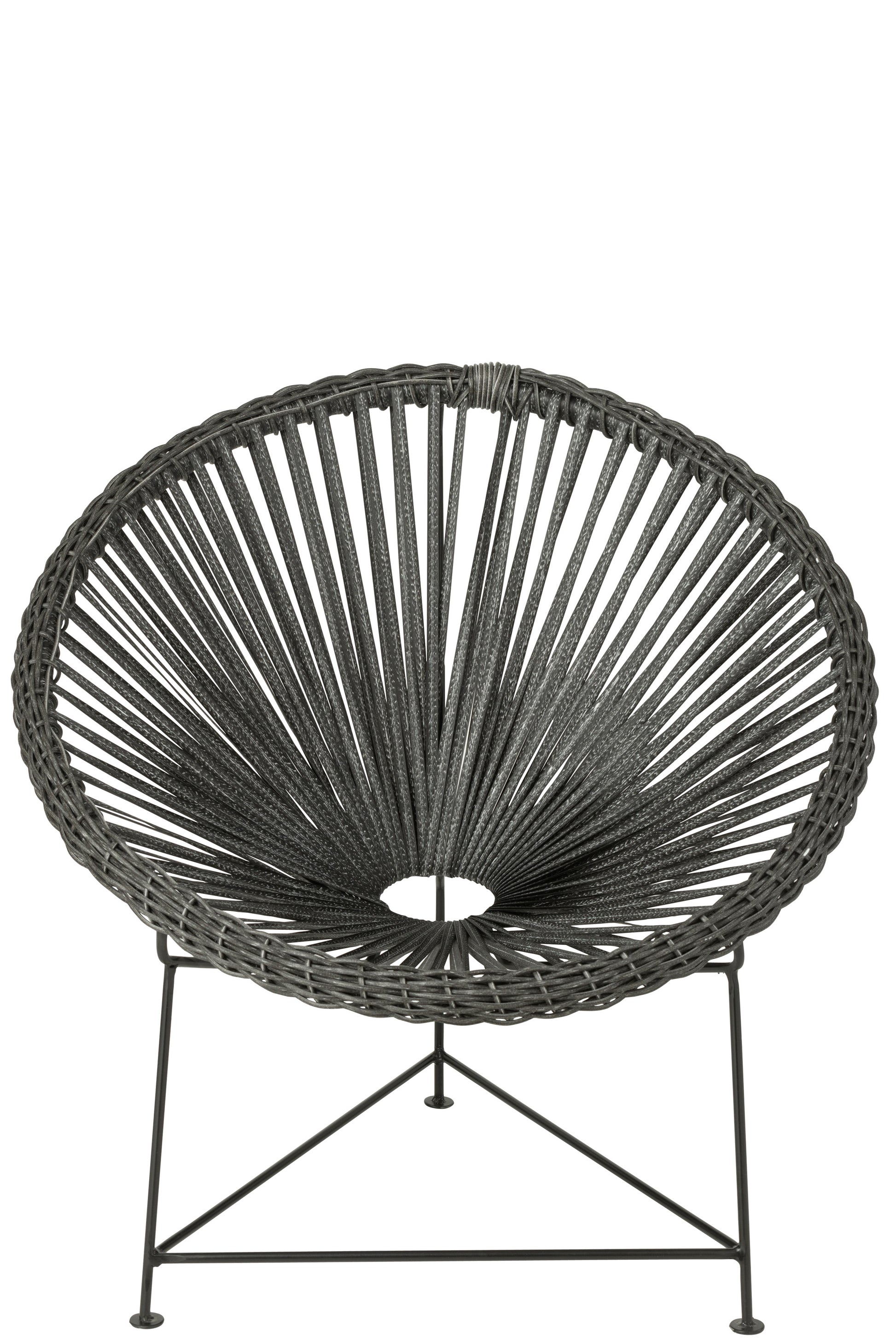 Verdeel zwaarlijvigheid Krimpen Chair Acapulco Metal/Rattan Black – Felika
