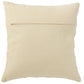 Coussin Fleur Textile Blanc 