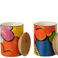 Opslagpot Pop Art Porselein Assortiment Van 2