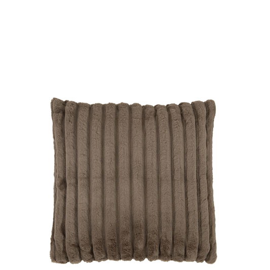 Kussen Corduroy Polyester Taupe