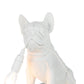 Lamp Bulldog Poly in kleur wit