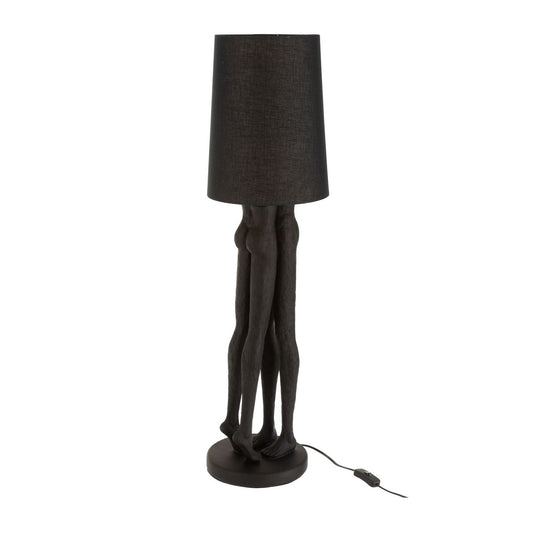Lamp Koppel Poly Zwart Jline Felika