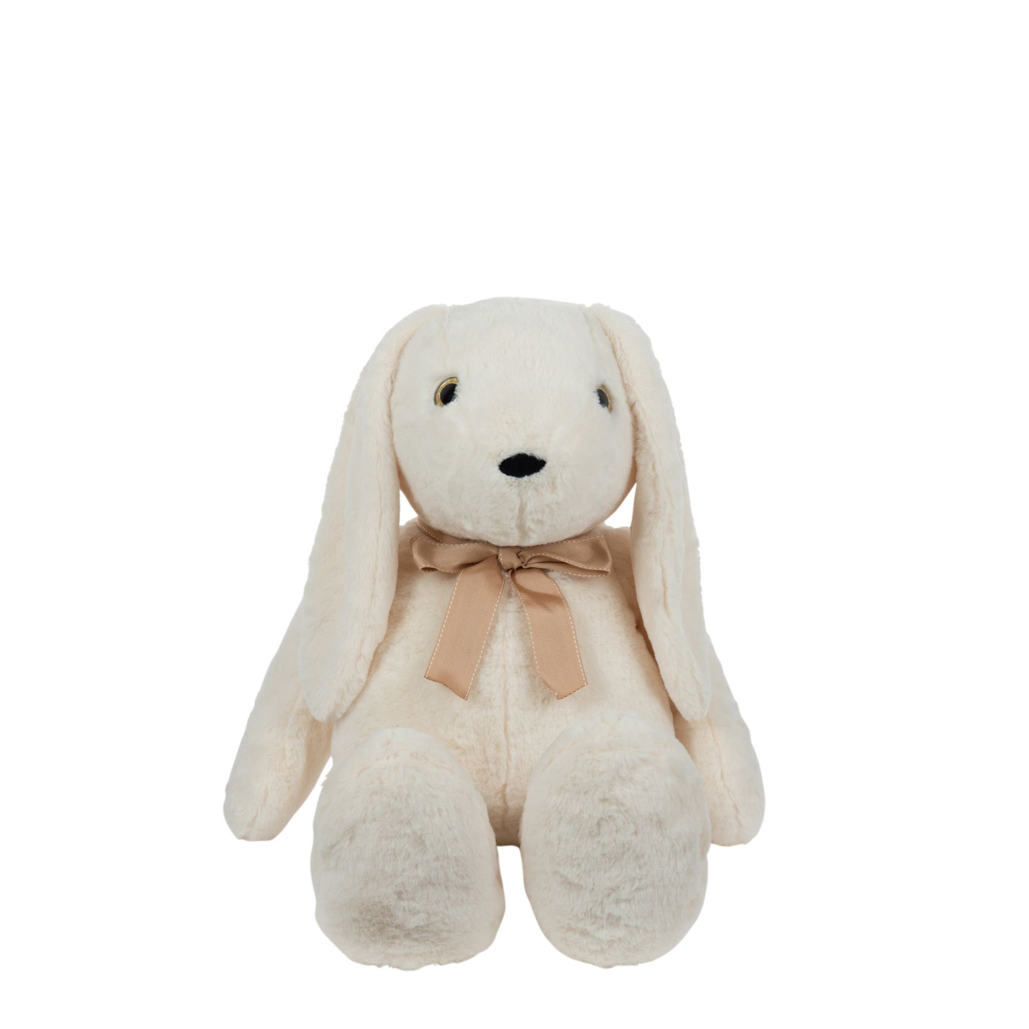 Rabbit Bowknot Plush Ecru Medium 