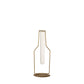 Vaasje 1 Tube Fles Metaal/Glas Goud Small felika